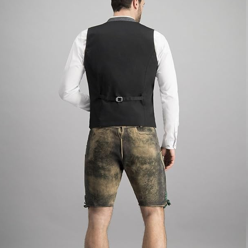 Men's trendy vest V-neck simple and elegant vest dress vest