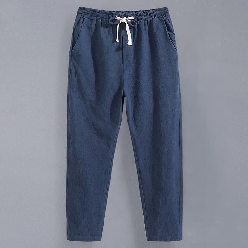 Men's Summer Linen Casual All-Match Trousers