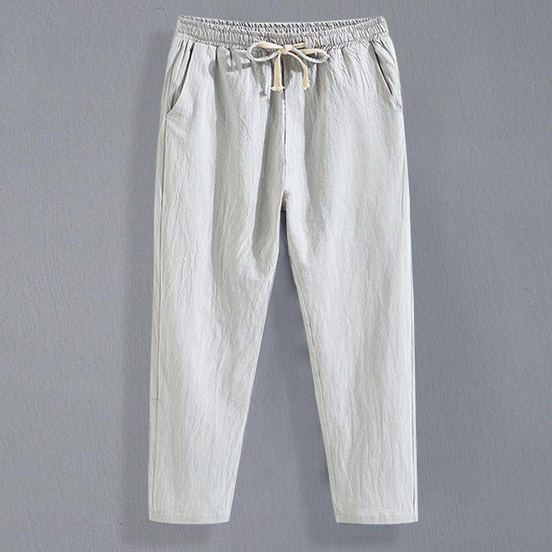 Men's Summer Linen Casual All-Match Trousers