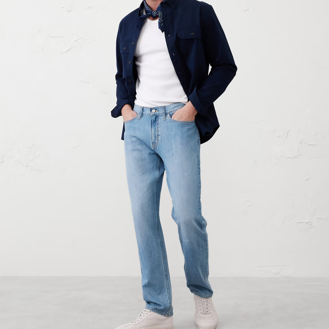 Men's Casual All-Match Jeans For Summer