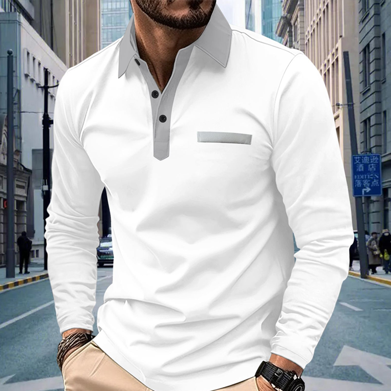 Golf Shirts for Men Dry Fit Men's Polo Shirts Men's Spring And Summer Solid Color Stand Collar Shirt Short Sleeved Casual T Shirt