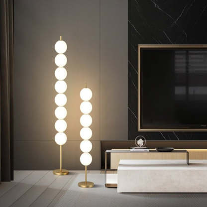 Valentina Modern LED Stehleuchte Weiß Wohn/Ess/Schlafzimmer