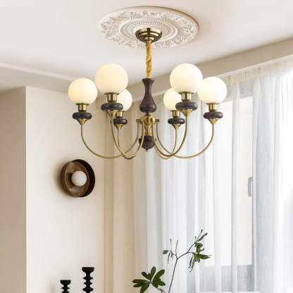 Silva Modern Luxus LED Kronleuchter Gold Metall Wohnzimmer