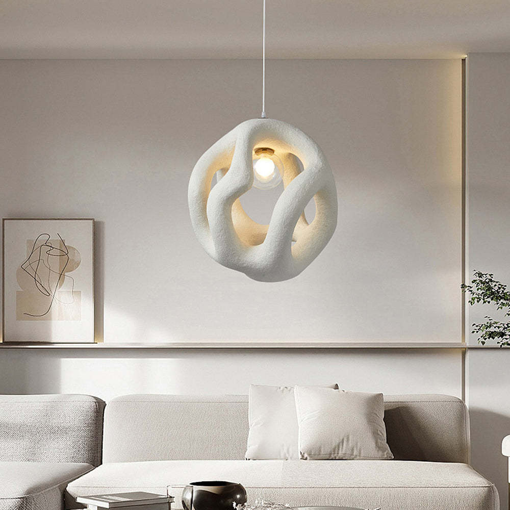 Design LED Pendelleuchte Schwarz/Weiß Wohn/Schlafzimmer | Las Sola