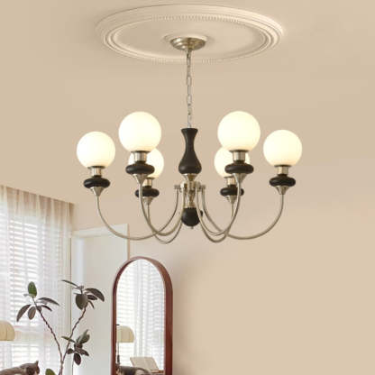 Silva Modern Luxus LED Kronleuchter Gold Metall Wohnzimmer