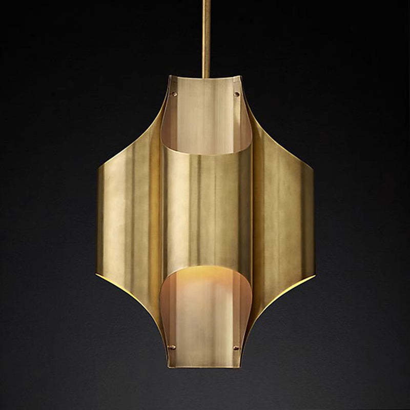 Modern LED Pendelleuchte Gold Ess/Schlaf/Wohnzimmer Metall | Las Sola
