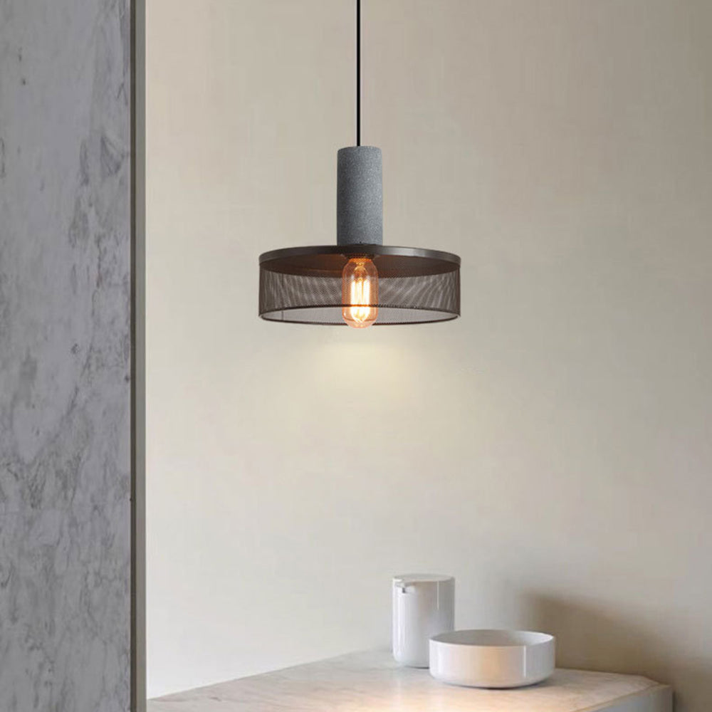 IDEGU Vintage Pendelleuchte Globus Design – 20 Cm, E27, Schwarz, Für Wohnzimmer & Schlafzimmer