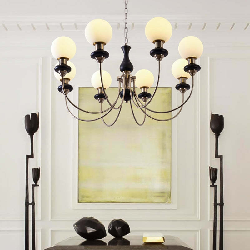 Silva Modern Luxus LED Kronleuchter Gold Metall Wohnzimmer