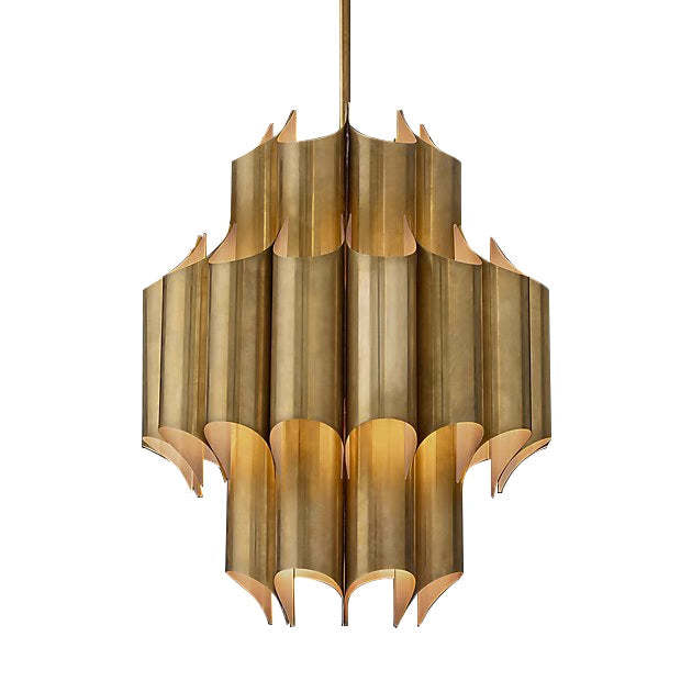 Evette Modern LED Pendelleuchte Gold Ess/Schlaf/Wohnzimmer Metall