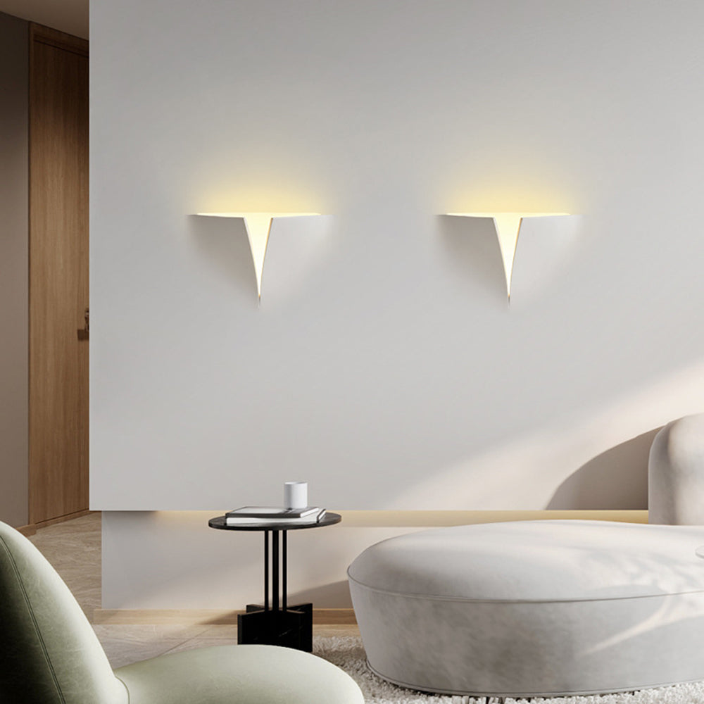 modern led wandleuchte metall/putz weiß wohnzimmer 4 stile | las sola