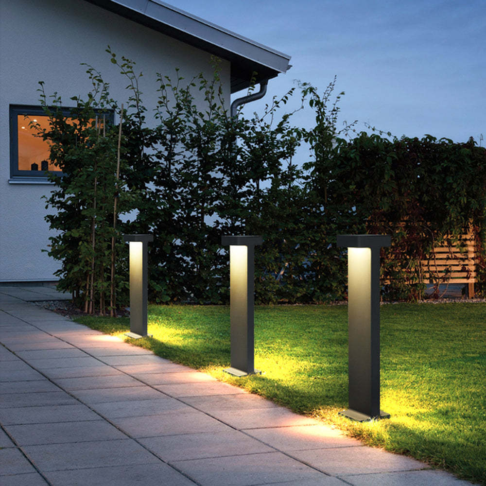 Pena Modern LED T-förmig Außenleuchte Metall Glas Gärten Terrassen