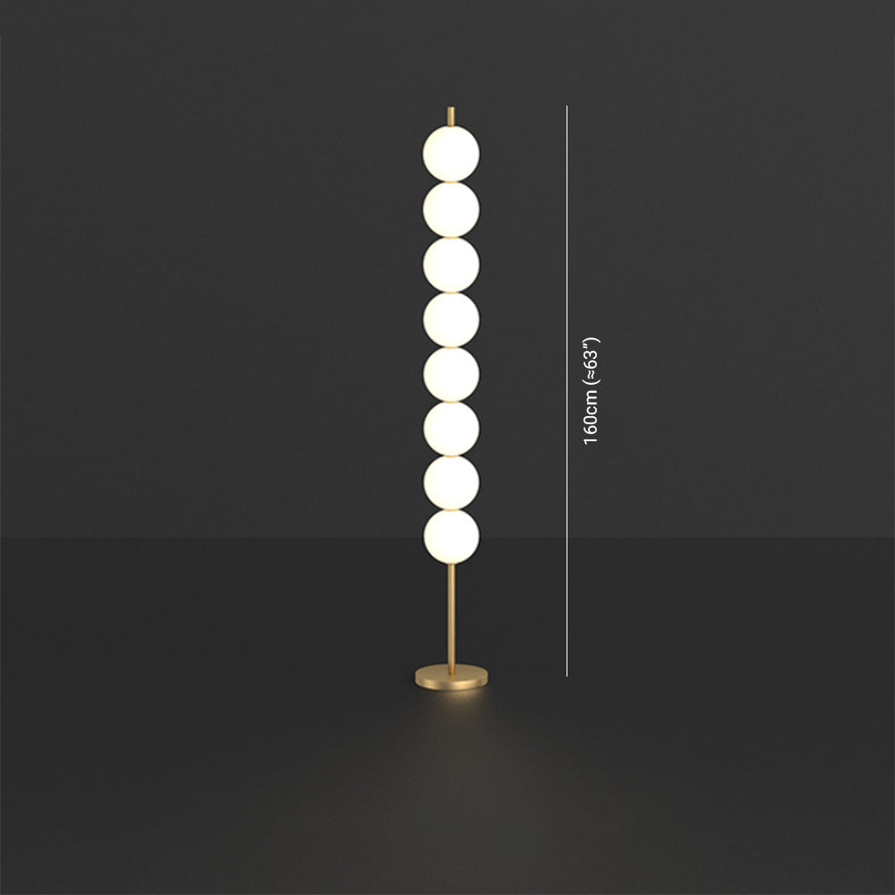 Valentina Modern LED Stehleuchte Weiß Wohn/Ess/Schlafzimmer