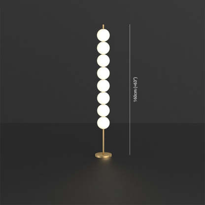 Valentina Modern LED Stehleuchte Weiß Wohn/Ess/Schlafzimmer