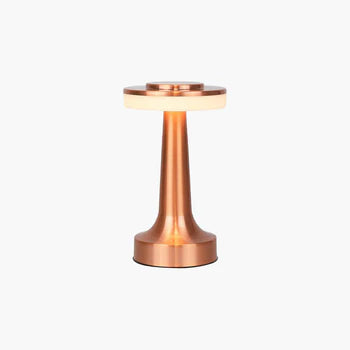 Salgado Modern Pilz Tischleuchte Metall, Bronze/Gold/Silber， Wohnzimmer
