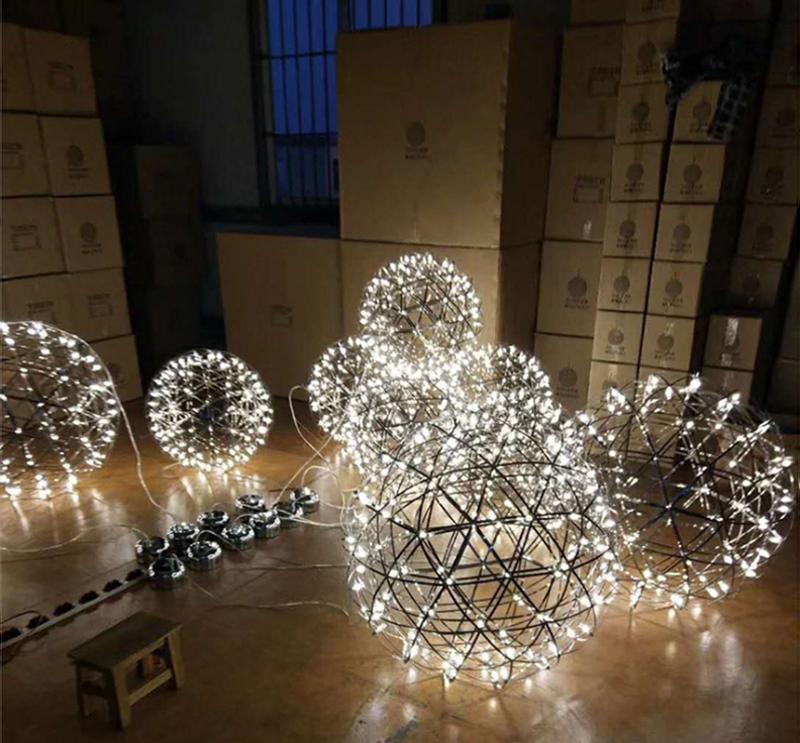 Ivthayra Postmodern Luxus Kugel Gold Pendelleuchte Leuchte-Las Sola