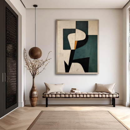 Wabi-Sabi Minimalismus Kunst #MS006