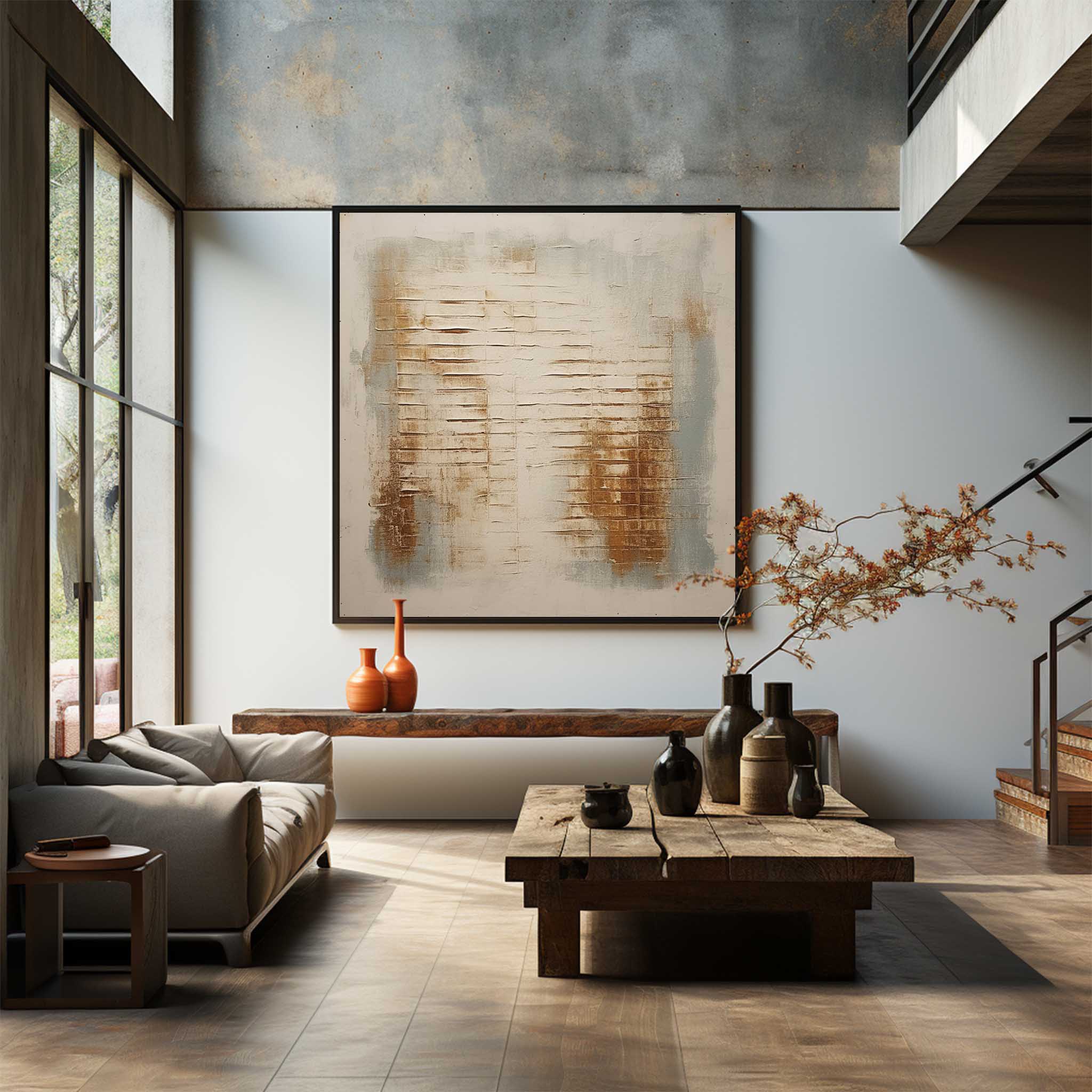 Wabi-Sabi Minimalismus Kunst #MS042