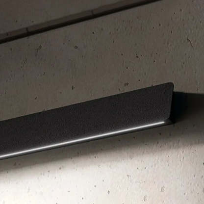 Orr Modern LED Außenwandleuchte Schwarz/Weiß Solar Garten Metall