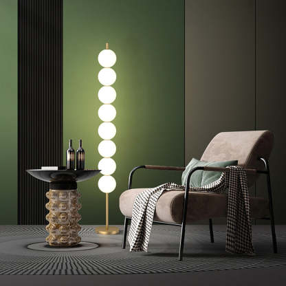 Valentina Modern LED Stehleuchte Weiß Wohn/Ess/Schlafzimmer