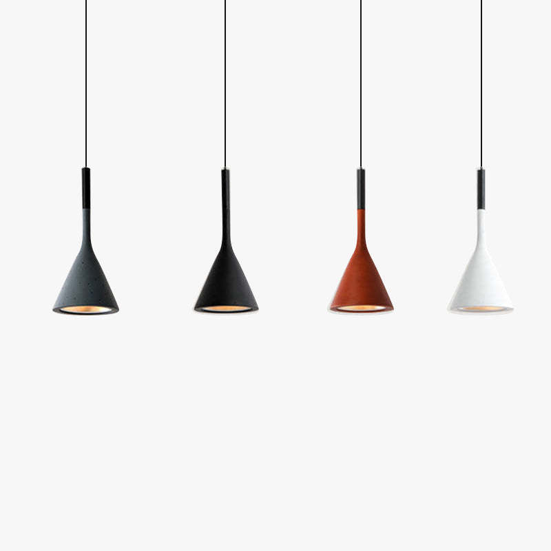 Morandi Modern LED Pendelleuchte Esszimmer Restaurant Metall