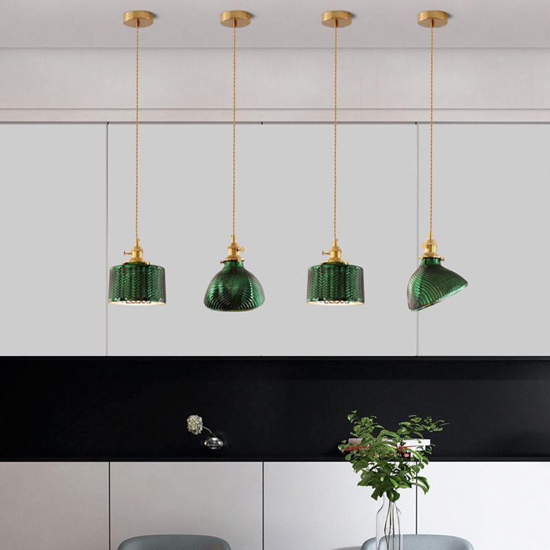 EGLO 92732 Pendelleuchte Grün – Metall, 110 Cm Pendellänge, IP20