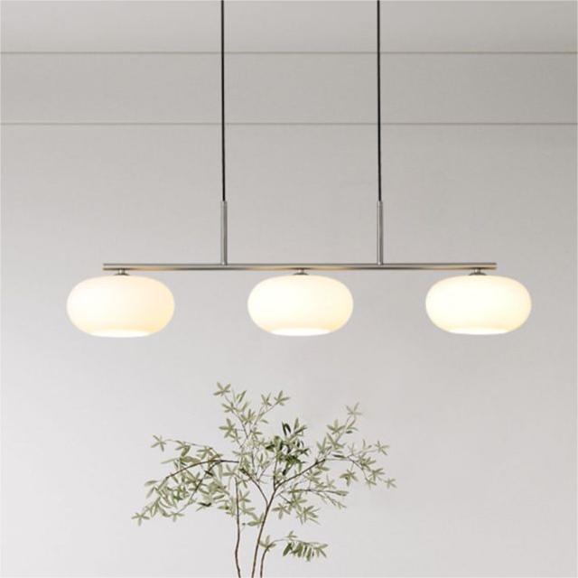 Modern LED Pendelleuchte Gold Esszimmer Metall 3 flammig | Las Sola