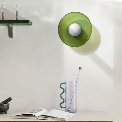 Leilani Modern LED Deckenleuchte Schale Wohnzimmer Metall Glas