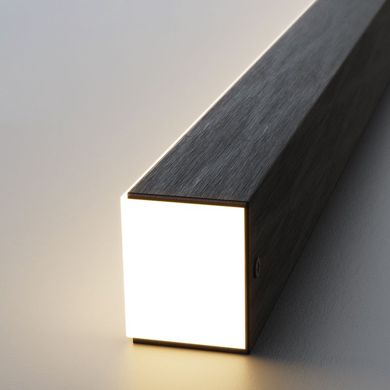 Edge Design LED Pendelleuchte Linear Schwarz/Weiß Küche/Esszimmer Metall