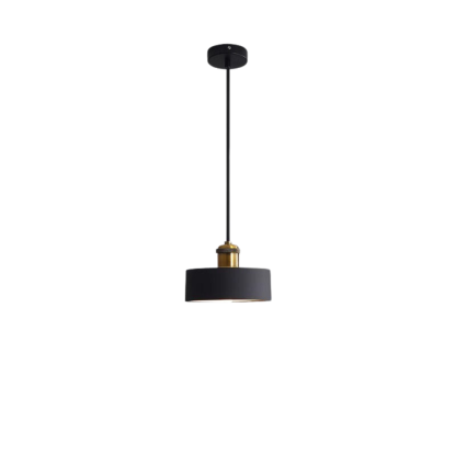 Hailie Modern LED Pendelleuchte Schwarz Metall Schlaf Wohnzimmer