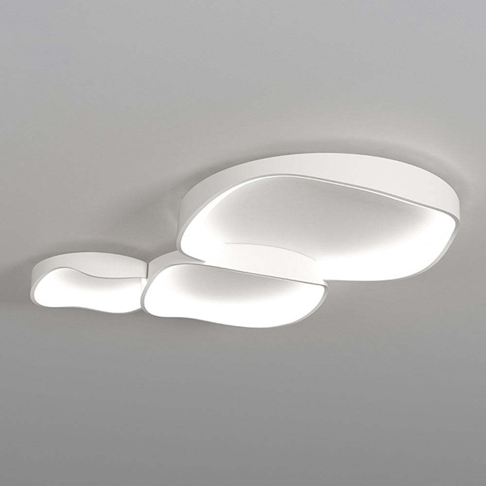 Arisha Modern LED Deckenleuchte Weiß Wohnzimmer Metall/Acryl
