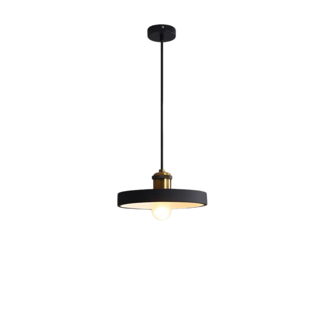 Hailie Modern LED Pendelleuchte Schwarz Metall Schlaf Wohnzimmer