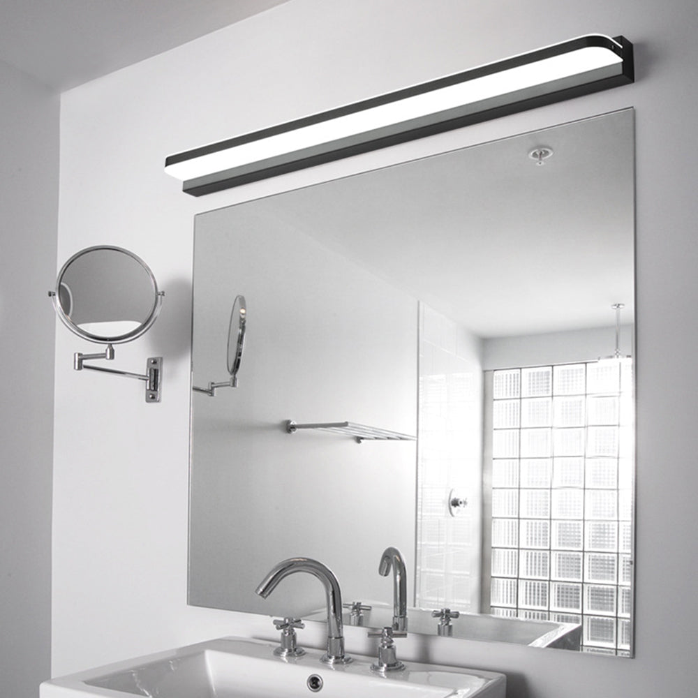 Leigh Modern LED Wandleuchte Spiegelfront Rechteckig 3 Farbe Metall/Acryl