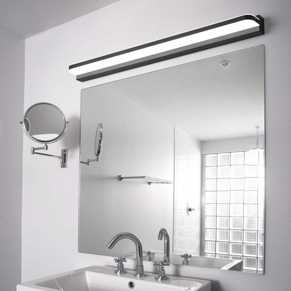 Leigh Modern LED Wandleuchte Spiegelfront Rechteckig 3 Farbe Metall/Acryl