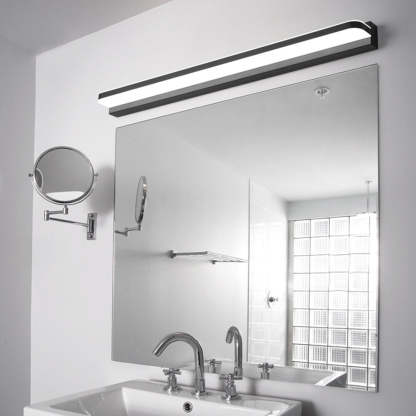 Leigh Modern LED Wandleuchte Spiegelfront Rechteckig 3 Farbe Metall/Acryl