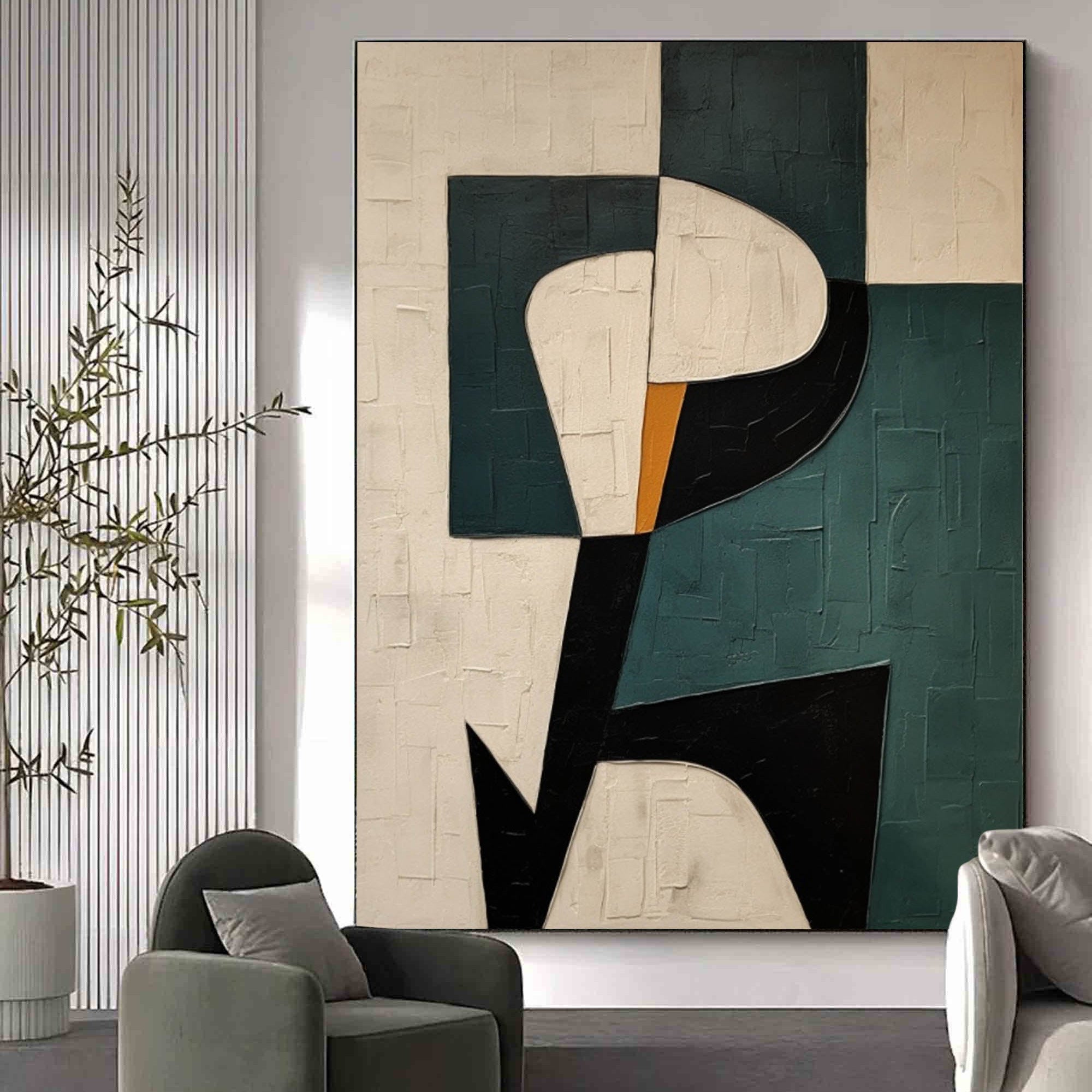 Wabi-Sabi Minimalismus Kunst #MS006