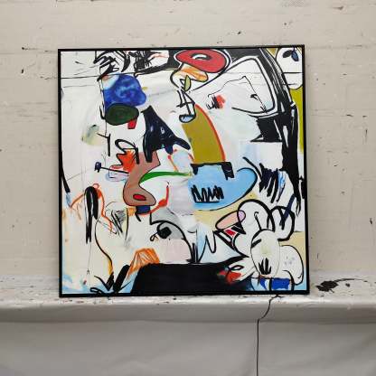 Abstrakte Bunte Kunst #MS040