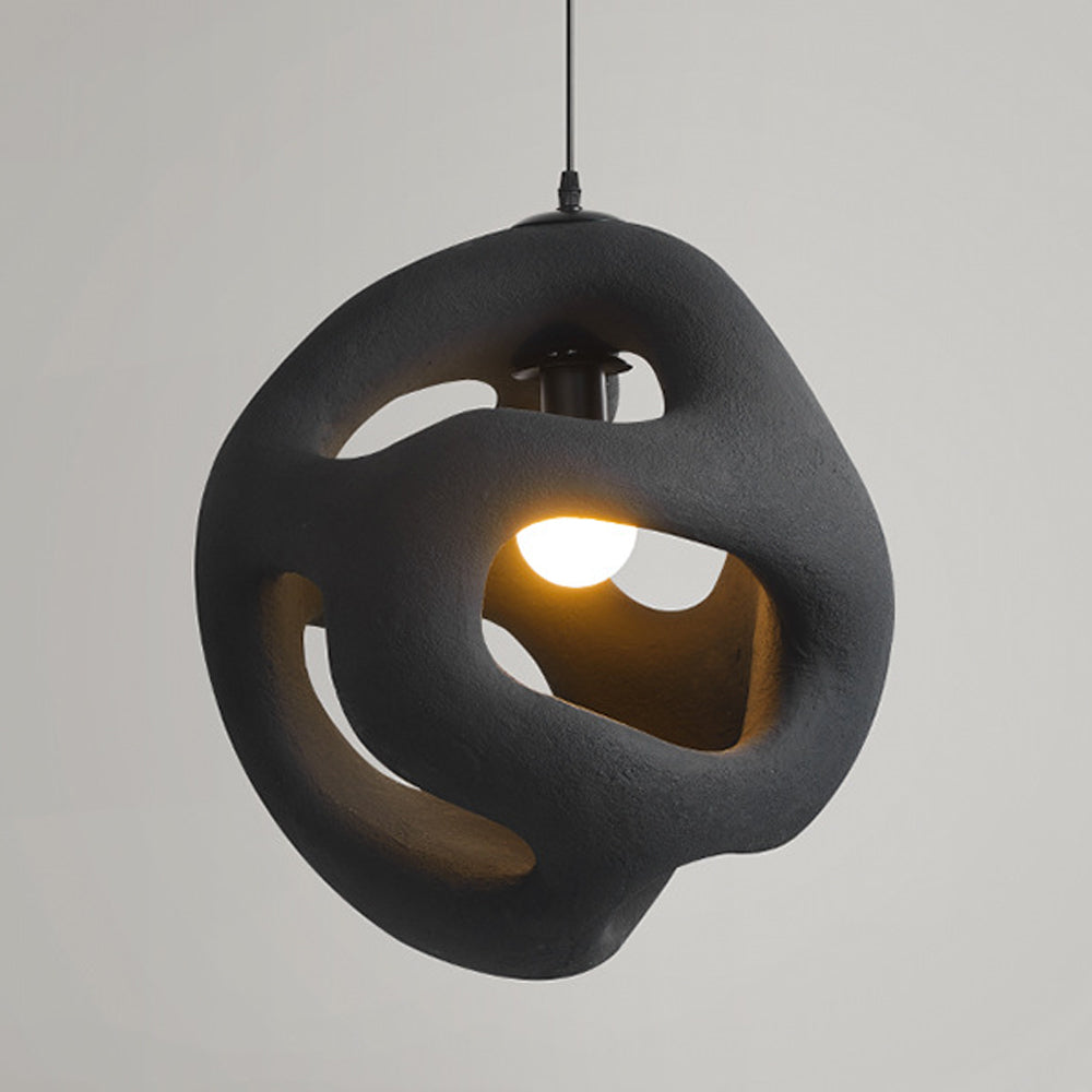 Byers Design LED Pendelleuchte Weiß/Schwarz Ess/Wohn/Schlafzimmer Metall&Harz