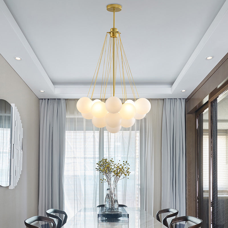 Nordic Bubble Chandelier Glass Ball Pendant