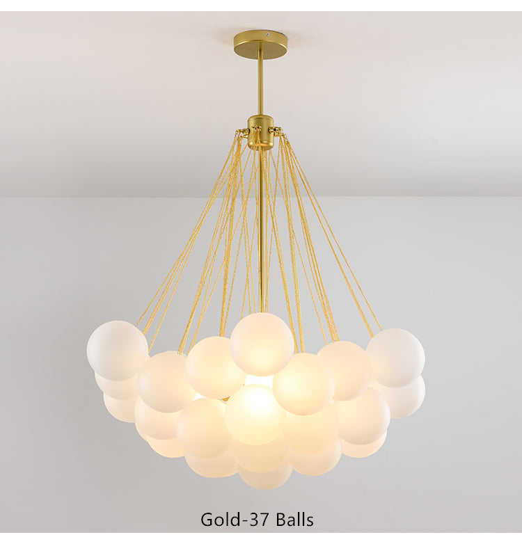 Nordic Bubble Chandelier Glass Ball Pendant