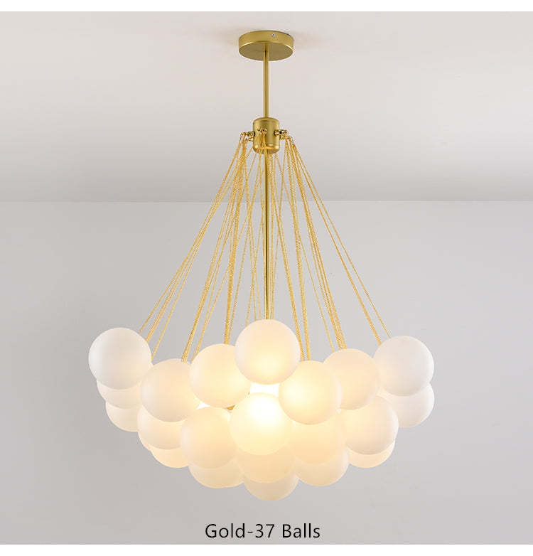 Nordic Bubble Chandelier Glass Ball Pendant