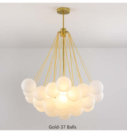 Nordic Bubble Chandelier Glass Ball Pendant