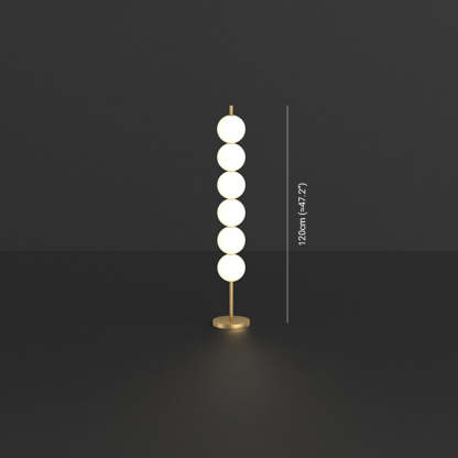 Valentina Modern LED Stehleuchte Weiß Wohn/Ess/Schlafzimmer