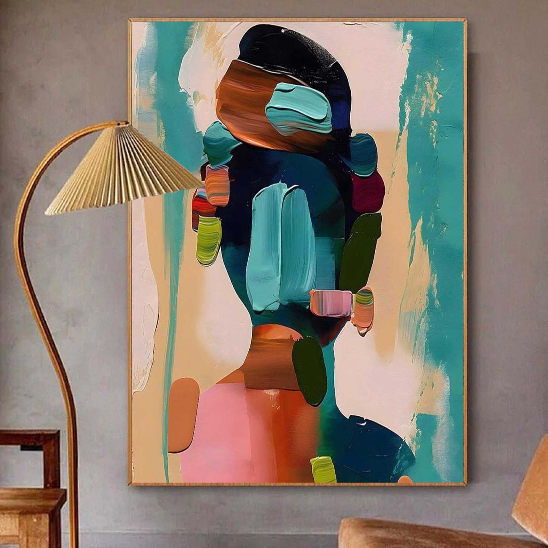 Abstrakte Bunte Kunst #MS026