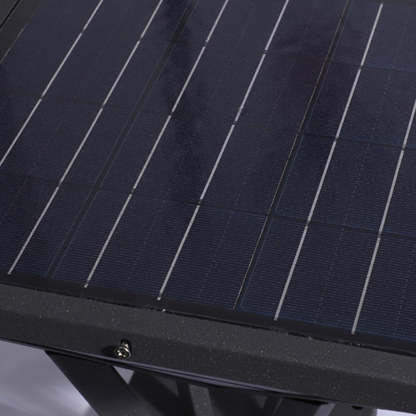 Riley Modern LED Außenleuchte Schwarz Garten/Terrasse/Balkon