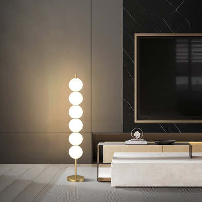 Valentina Modern LED Stehleuchte Weiß Wohn/Ess/Schlafzimmer