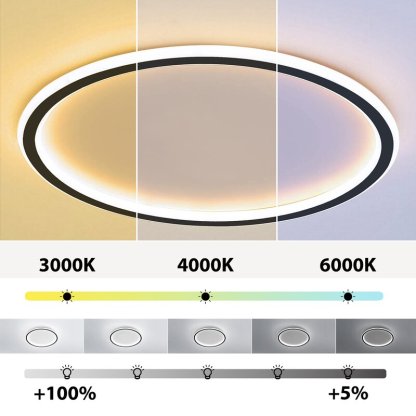 Modern Simple Round Ceiling Light Living Room Bedrooom