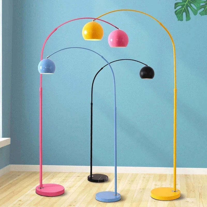 Morandi Modern LED Stehlampe Dimmbar Mehrfarbig Wohnzimmer/Schlafzimmer, Metall