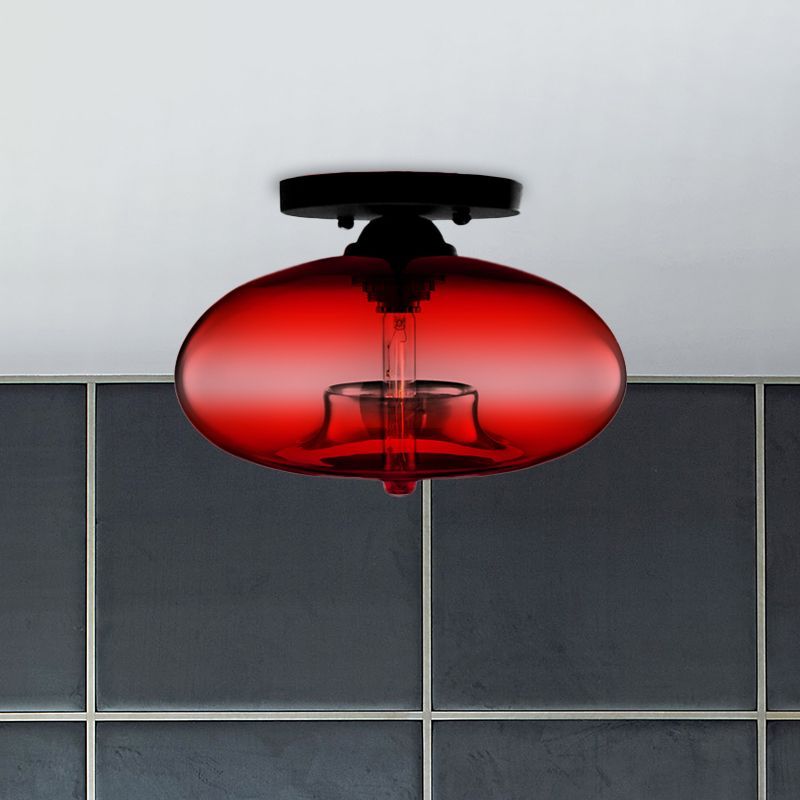 Modern LED Deckenleuchte Schlaf/Wohnzimmer Flur Metall/Glas | Las Sola