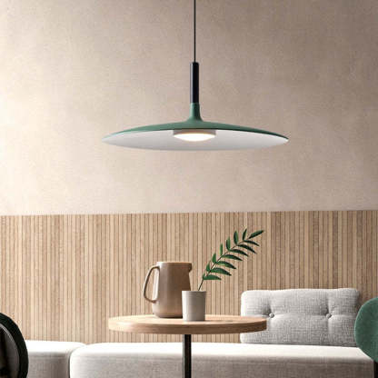 Morandi Modern LED Pendelleuchte Kuppel Schwarz/Rot/Weiß/Hellgrau/Armeegrün