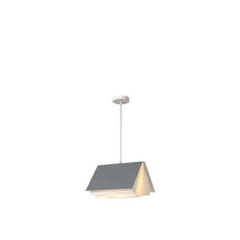 Sienna Design LED Pendelleuchte Weiß Schlafzimmer/Wohnzimmer Stoff